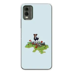 Чехлы с картинкой собаки Патрон для Nokia C32 (AlphaPrint)