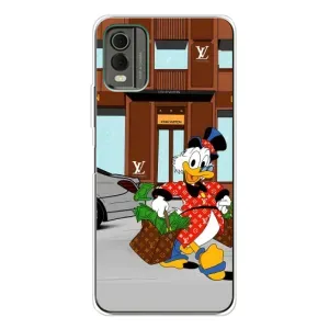 Чехли для Nokia C32 - Скрудж МакДак Louis Vuitton (PREMIUMPrint) (Скрудж ЛВ)