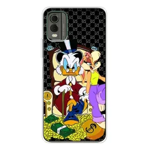 Чехли для Nokia C32 - Скрудж МакДак Louis Vuitton (PREMIUMPrint) (Стильна Утка)
