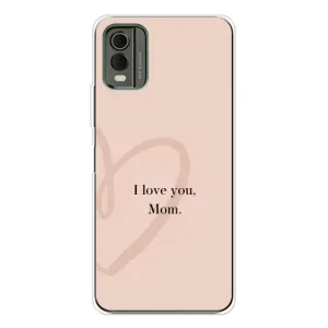Чехол с принтом «Сердце маме» для Nokia C32