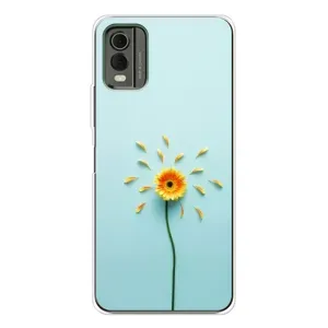 Чехлы с Цветами для Nokia C32 (VPrint)