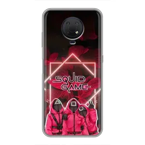 Чохол Гра в кальмара для Nokia G10 (Охоронці Гра кальмара)