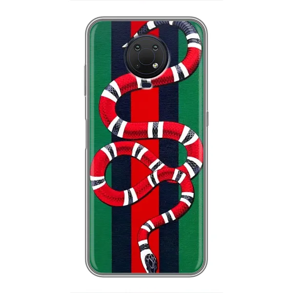 Чехол с принтом «Gucci змия» для Nokia G10 Чехол с принтом «Gucci змия» для Nokia G10