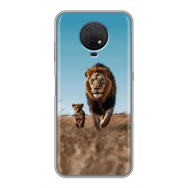 Чехол с принтом «Мусафа и Симба» для Nokia G10
