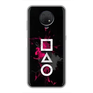 Чохол Гра в кальмара для Nokia G10 (Символи Гра кальмара)