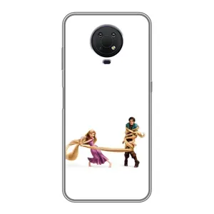 Чохол Рапунцель для Nokia G10 (Рапунцель та Флін)
