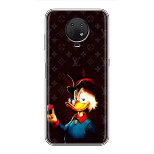 Чехли для Nokia G10 - Скрудж МакДак Louis Vuitton (PREMIUMPrint) (Скрудж з ботліантом)