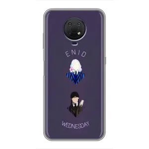Чохли Венсдей на Nokia G10 Уенсдей (AlphaPrint) (Венздей і подруга)