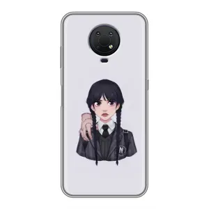Чохли Венсдей на Nokia G10 Уенсдей (AlphaPrint) (Венздей і Річ)