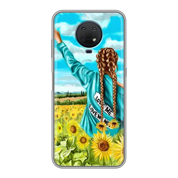 Чохол з принтом «Україночка» для Nokia G10 Чохол з принтом «Україночка» для Nokia G10