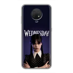 Чохли Венсдей на Nokia G10 Уенсдей (AlphaPrint) (Wednesday)
