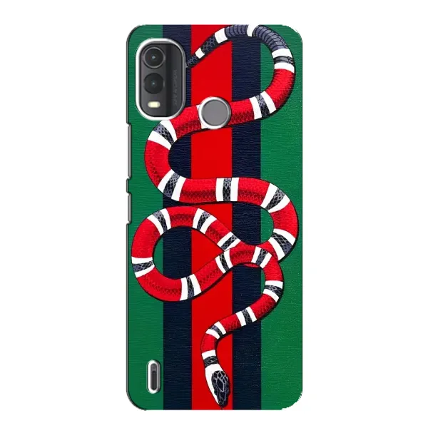 Чехол с принтом «Gucci змия» для Nokia G11 Plus