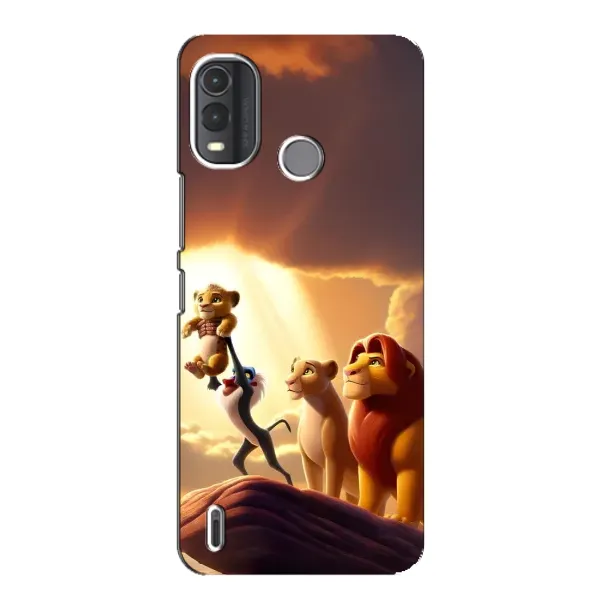 Чехол с принтом «Симба на презентации» для Nokia G11 Plus