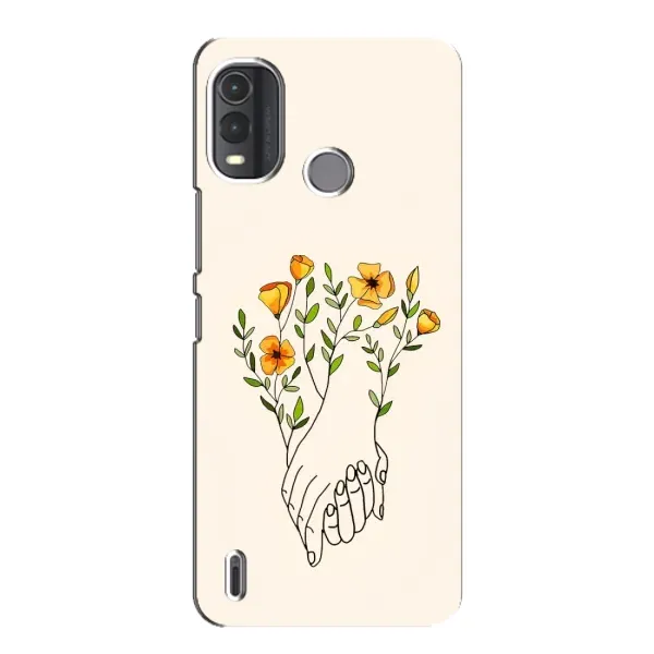Чохол з принтом «Руки любві» для Nokia G11 Plus