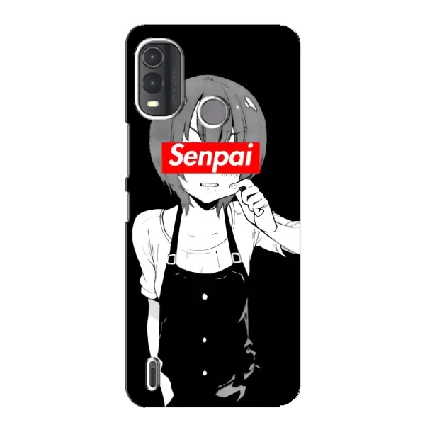 Чехол с принтом «Senpai» для Nokia G11 Plus