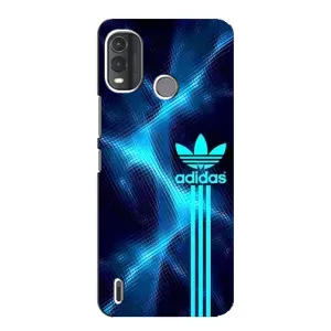 Чехол с принтом «Синий Адидас» для Nokia G11 Plus