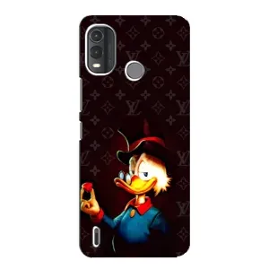 Чехли для Nokia G11 Plus - Скрудж МакДак Louis Vuitton (PREMIUMPrint) (Скрудж з ботліантом)