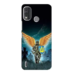 Чехлы с картинкой ЗСУ для Nokia G11 Plus (AlphaPrint) (Солдат ЗСУ)