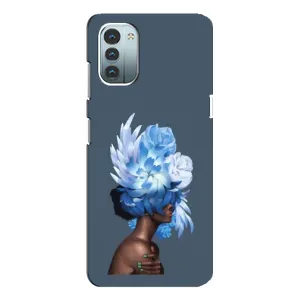 Чехлы (ART) Цветы на Nokia G11 (VPrint)