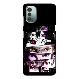 Чехол с принтом «Глаза Anime» для Nokia G11