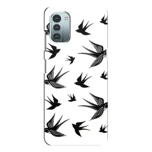 Чохол з пташками на Nokia G11 (VPrint)