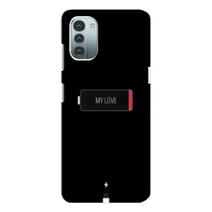 Чехлы для любимой на Нокіа Дж11 (VPrint) (Love battery)
