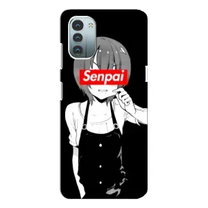 Чехол с принтом «Senpai» для Nokia G11