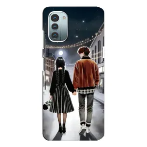 Чохол з дизайном Венздей 2 на Nokia G11 (Венздей та Тайлер)
