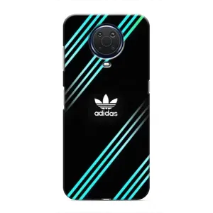 Чохол з принтом «Адідас з полосами» для Nokia G20