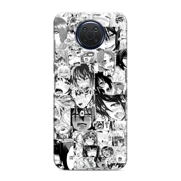 Чехол с принтом «Ahegao manga» для Nokia G20