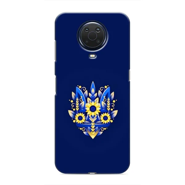 Чохол з принтом «Квітковий Герб» для Nokia G20