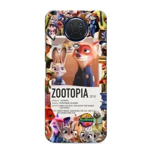 Чохол Зоотрополіс на Nokia G20 (Постер Зоотрополіс)