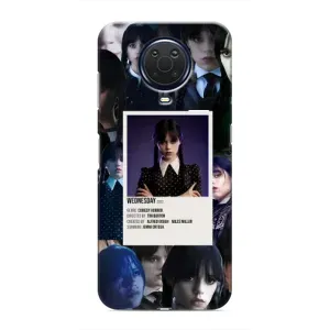 Чохли Венсдей на Nokia G20 Уенсдей (AlphaPrint) (колаж Венздей)