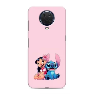 Чохол з принтом Стіч на Nokia G20 (Ліло і Стіч)