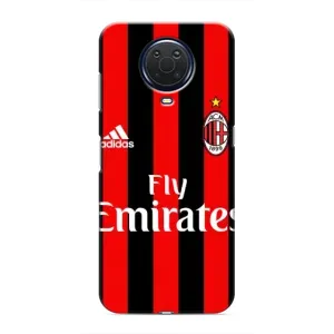Чохли для Nokia G20 (VPrint) - Футбольні клуби (Milan)