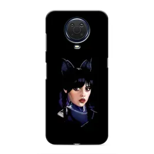Чохли Венсдей на Nokia G20 Уенсдей (AlphaPrint) (серйозна Венздей)