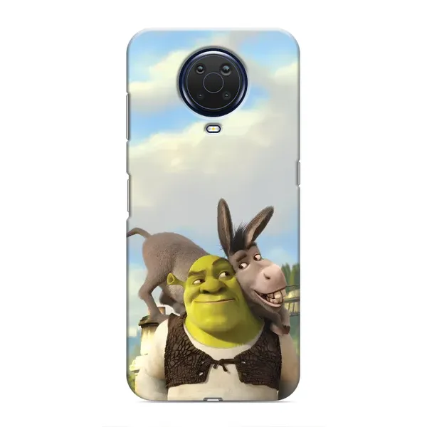Чохол з принтом «Шрек та Осел» для Nokia G20