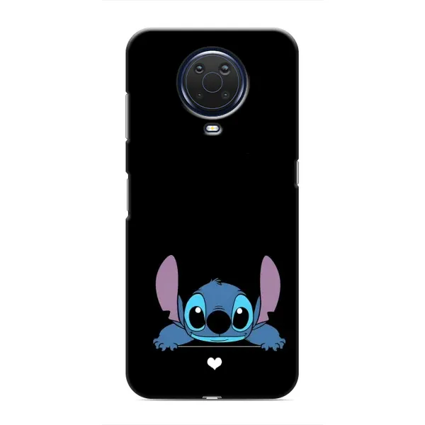 Чохол з принтом «Стіч на чорному» для Nokia G20 Чохол з принтом «Стіч на чорному» для Nokia G20