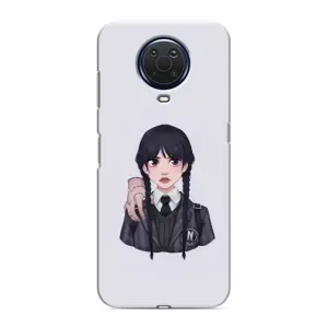 Чохли Венсдей на Nokia G20 Уенсдей (AlphaPrint) (Венздей і Річ)