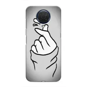 Чехол с принтом «Значок Love» для Nokia G20