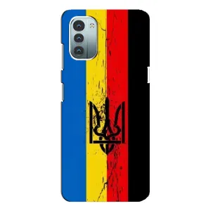 Украинские Чехлы для Nokia G21 с картинкой УПА (AlphaPrint) (Прапор УПА)
