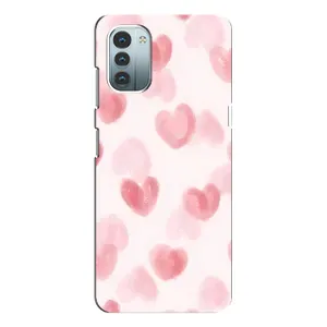 Чехол с розовым рисунком для Nokia G21