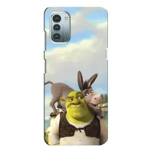 Чохол з принтом «Шрек та Осел» для Nokia G21