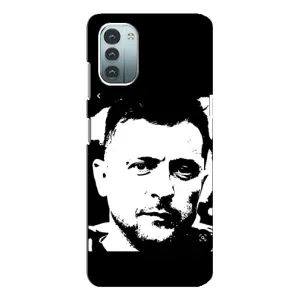 Чехол для Nokia G21 (AlphaPrint - с принтом Зеленского)