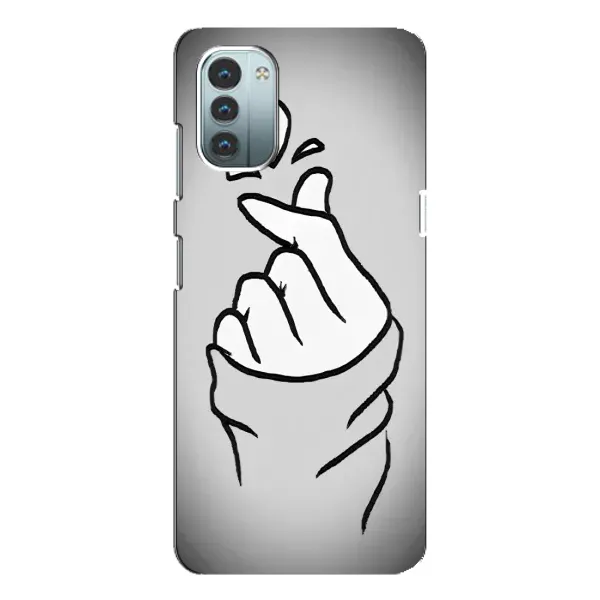 Чохол з принтом «Значок Love» для Nokia G21