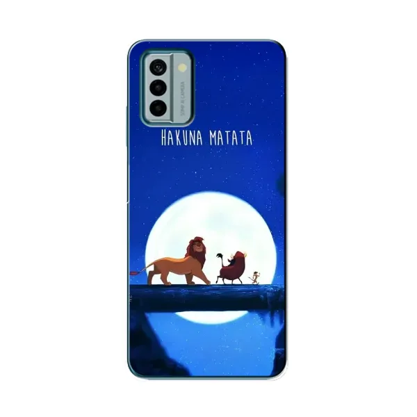 Чехол с принтом «Хакуна Матата» для Nokia G22 Чехол с принтом «Хакуна Матата» для Nokia G22
