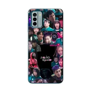 Чохол Гра в кальмара для Nokia G22 (Колаж Гра кальмара)