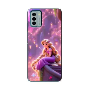 Чехол с принтом «Рапунцель в замке» для Nokia G22