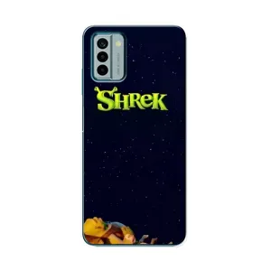 Чохол з мультфільмом Шрек на Nokia G22 (Відпочиваючий Шрек)