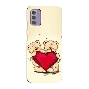 Чехлы для любимой на Нокиа G42 (VPrint) (Медвежонки)